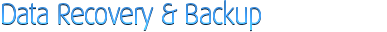Data Recovery & Backup